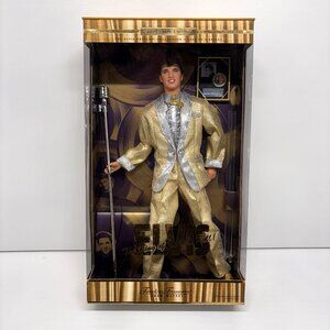 Elvis Ken as the King of Rock N Roll Barbie Doll 53869 by Mattel 2001 New in Box